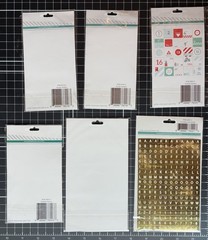 PinkFresh Studio CHRISTMAS WISHES Acetate, Puffs, Acrylic Sticker, Die Cuts LOT