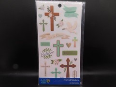 Hello Hobby Themed stickers He is Risen, Have Faith, Believe, 22 pcs