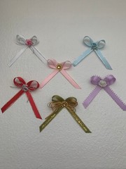 Ribbons – 15 Años Bautizo 1ra Comunion Boda Baby Shower manycolors 1dz-3/8″x12″ 