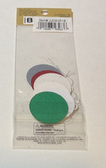 Ornaments Glitter Jolee’s By You~EK Success Dimensional Scrapbook Sticker VTG