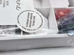 Park Lane Embellishment Box 402 Piece Scrapbooking Mixed Lot Twine Sequins
