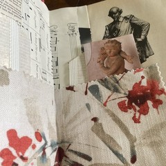 Spring Coral Junk Journal Vintage Style