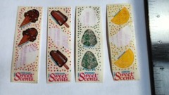 Lot of SNS Sweet Scents Stickers – lemon, spearmint, chocolate – smells great!!