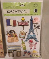 Paris France Eiffel Vacation Stickers Scrapbook Planner Travel Journal Crafts-3