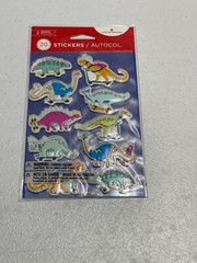 AMERICAN GREETINGS FORGET ME NOT STICKERS LOT NEW SEALED STARS DINOSAURS FLOWERS