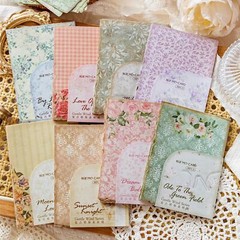 30Pcs Vintage Scrapbook Paper DIY Junk Journal Planner Supplies Wall Collage Art