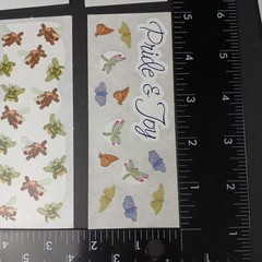 Creative Memories Stickers Insects Bugs Animals Mixed Bundle Set 8 Strips