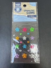 ArtSkills Crafter’s Closet Sparkling Gems Floral Scrapbooking Crafting Unopened