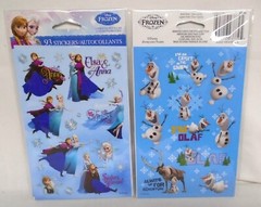 American Greetings Stickers Disney Frozen Anna Elsa Sven Olaf 6 Sheets 93 Pieces