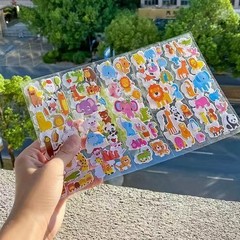 3D Puffy Stickers for Kids Toddlers, Bulk Stickers Sheet for Scrapbooking Reward