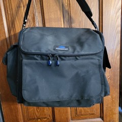 Creative Memories Memory Mate Carryall Bag Shoulder Strap Waterproof Black EUC