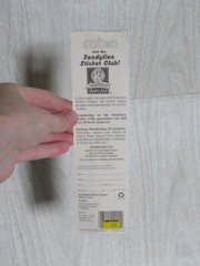 VTG 1990s Sandy Lion Mother of Pearl Bear on Rocking Horse 1 Sheet 12 Stickers