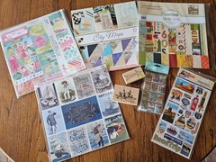 scrapbooking, paper craft, DCWV, Authentique, BoBunny,