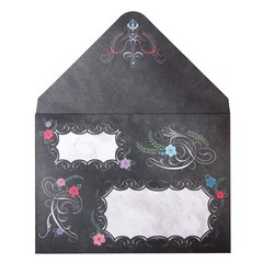 Punch Studio Greeting Card (Message x Black)