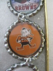 1″ Bottle Cap Team Necklace ~ Browns ~ **Gift Idea