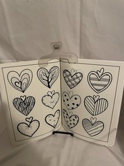 Tiny Hearts Coloring Book + Sticker Pack Bundle