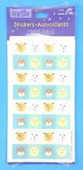 Hallmark Heartline Animal Faces Sticker Pack 2 Sheets