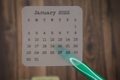 Mini Calendar Stickers for Planners and Journals – 2024, 2025, or 2026