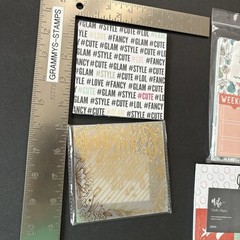 CTMH Overlays Cards Ephemera LOT Picture My Life Junk Journal Scrapbook #2