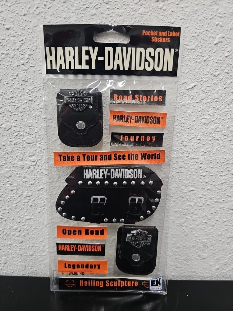 Jolee’s Boutique Harley Davidson Destinations 3D Stickers Scrapbooking