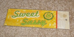 Anna Griffin Dimensional Title Sticker ~ Carmen Collection, Sweet & Sassy.