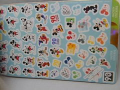 Disney Mickey Mouse 150 Sticker Book Puffy Glitter Foil Glossy Choice Available