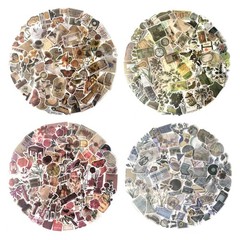 Maxleaf Vintage Washi Sticker Set, 400PCS Floral Retro Nostalgic Multicolor