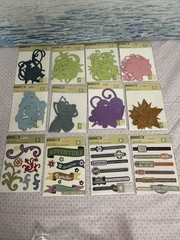 Studio 112 Chipboard For Scrapbooking Lot Of 12 (84) Pieces