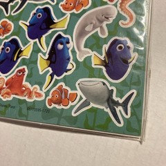 Disney Pixar Finding Dory Stickers 3 Sticker Sheets 12 Designs NEW (2) 2017
