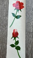Mrs. Grossman’s Stickers Flowers Extra Large Rose