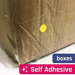 10 Assorted Colors 3000 Pack Round Stickers – Durable Self-Adhesive Labels