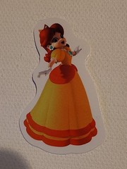 Princess Daisy from Super Mario Bros Nintendo Decal Sticker 1.75″