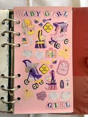 Stickopotamus Sticker 6-Ring Binder Album With 24 Stickers Pages
