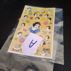 Lot of 5 Vintage Disney Princess & Snow White Sticker Sheets Sandylion