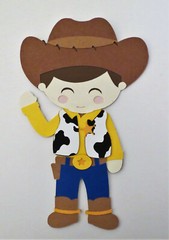 Toy Story Jessie Woody Buzz Slinky Alien Bullseye Rex ONE Scrapbook DieCut Paper