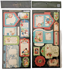 Retired 2015 Graphic 45 Cardstock Tags & Pockets – Children’s Hour Collection