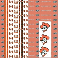 Oklahoma State University Cowboys Scrapbook Kit: paper & stickers NCAA