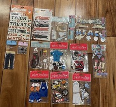 Lot Of 14 Sealed Scrapbook Stickers. Jolees, K&Co,AC. Various Themes.