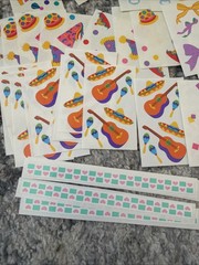 Vtg Mrs. Grossman’s CM Birthday Party Celebration Stickers Lot