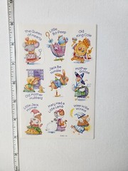 American Greeting Card stickers – 1 sheet nursery theme