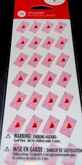 ENVELOPES LETTER HEART 28 STICKERS✨ ✉️❤️✉️❤️✉️❤️✨1/2”✨❤️LOVE IS IN THE AIR❤️✨