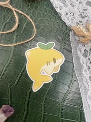 Lemon Shark Die Cut Sticker | Single 2 inch Sticker