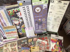HUGE SCRAPBOOK STICKER LOT~115 Pks.~Many Brands & Themes~NEW