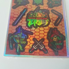 Heartline, Hallmark, TMNT, Teenage Mutant Ninja Turtles, Foil Stickers, 2 Sheets