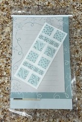 Creative Memories Scrapbook Photo Mats, Paper Ribbon, Stickers Set Of 14 Mixed
