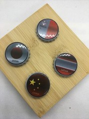 4 PC Lot Micro-Macro Brewery Bottle Caps Vintage & Vintage Inspired New 1034