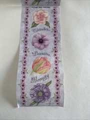 Flower Sticker ROLL NRN Designs Stickers Scrapbook Border READ Description!!!