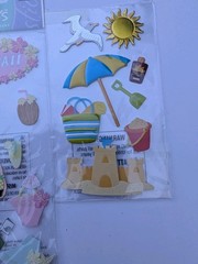 Sticker Lot Arts And Crafts Fish Beach Sports Flowers Hawaii Butterflies