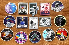 NASA Stickers Space Shuttle Launch Vinyl Decals Rocket Missions Pack Lot 50 pcs