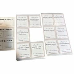 Large Assorted Sticker Lot (400+ Pieces) Scented Candle Labels • Food Labels